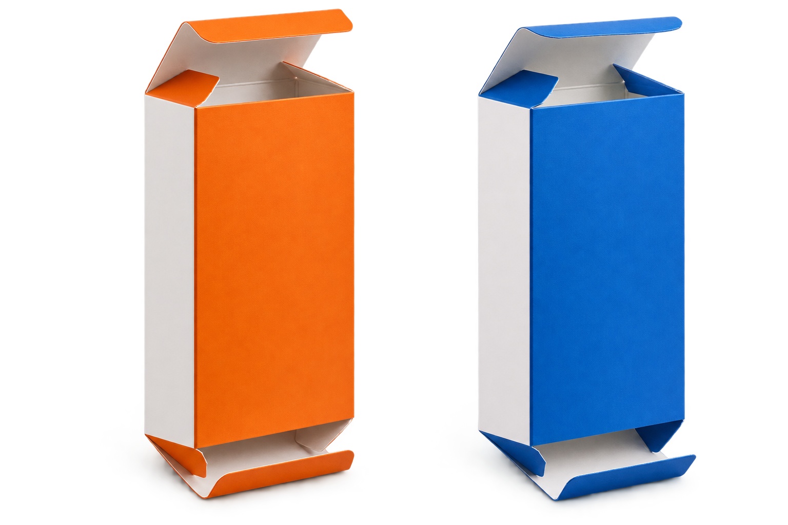 Straight tuck end folding carton example