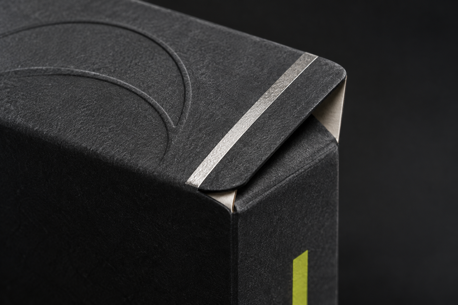 Paperboard material swatch set for folding carton projects